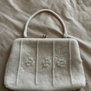 Vintage beaded clutch